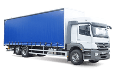 Car Hire Margate - 26 Tonne Curtain Side Truck - Truck hire Margate