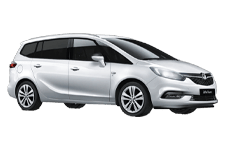Car Hire Margate - Vauxhall Zafira 7-Seater - Minibus hire Margate